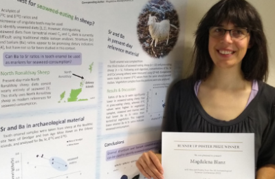 Poster prize for HEAS member