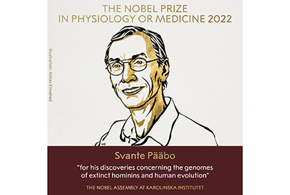 Nobel Price for Svante Pääbo