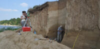 Korman' 9, Trench 1, under excavation. Photo: Philip R. Nigst.