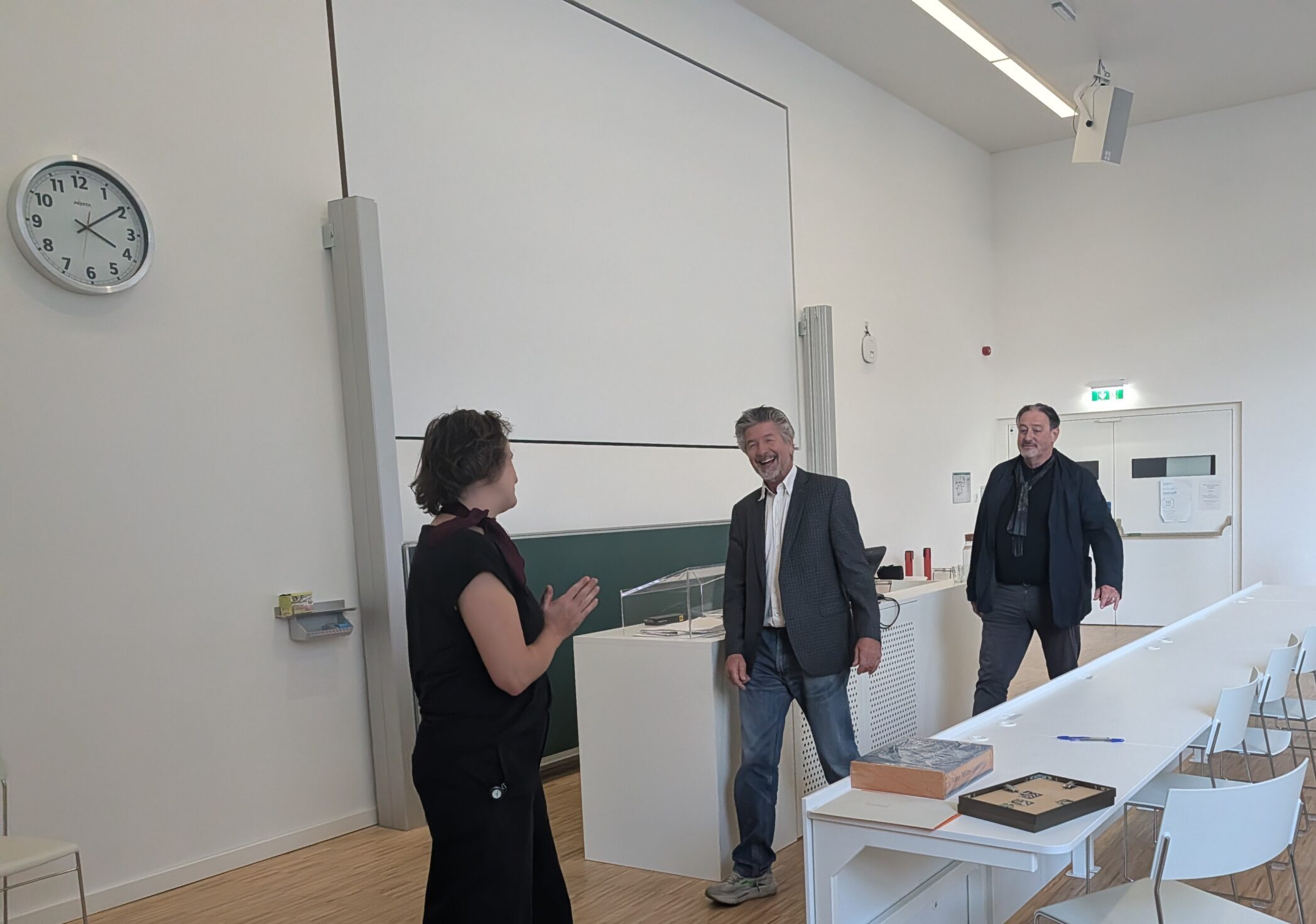 Mareike Stahlschmidt, Gerhard Weber and Harald Wilfing
